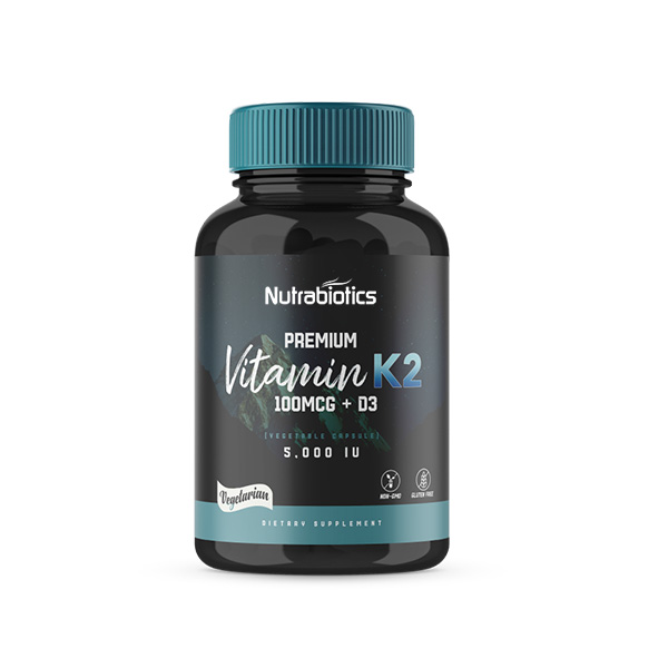 Premium Vitamin K2 – 100MCG + D3 – 5,000 IU